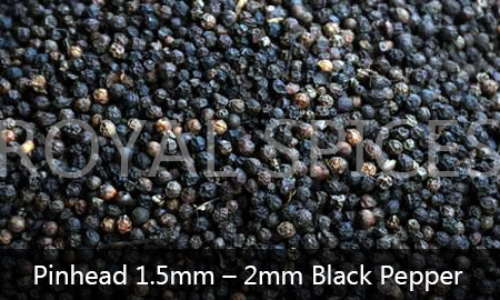 Pinhead 1.5mm-2mm Black Pepper India